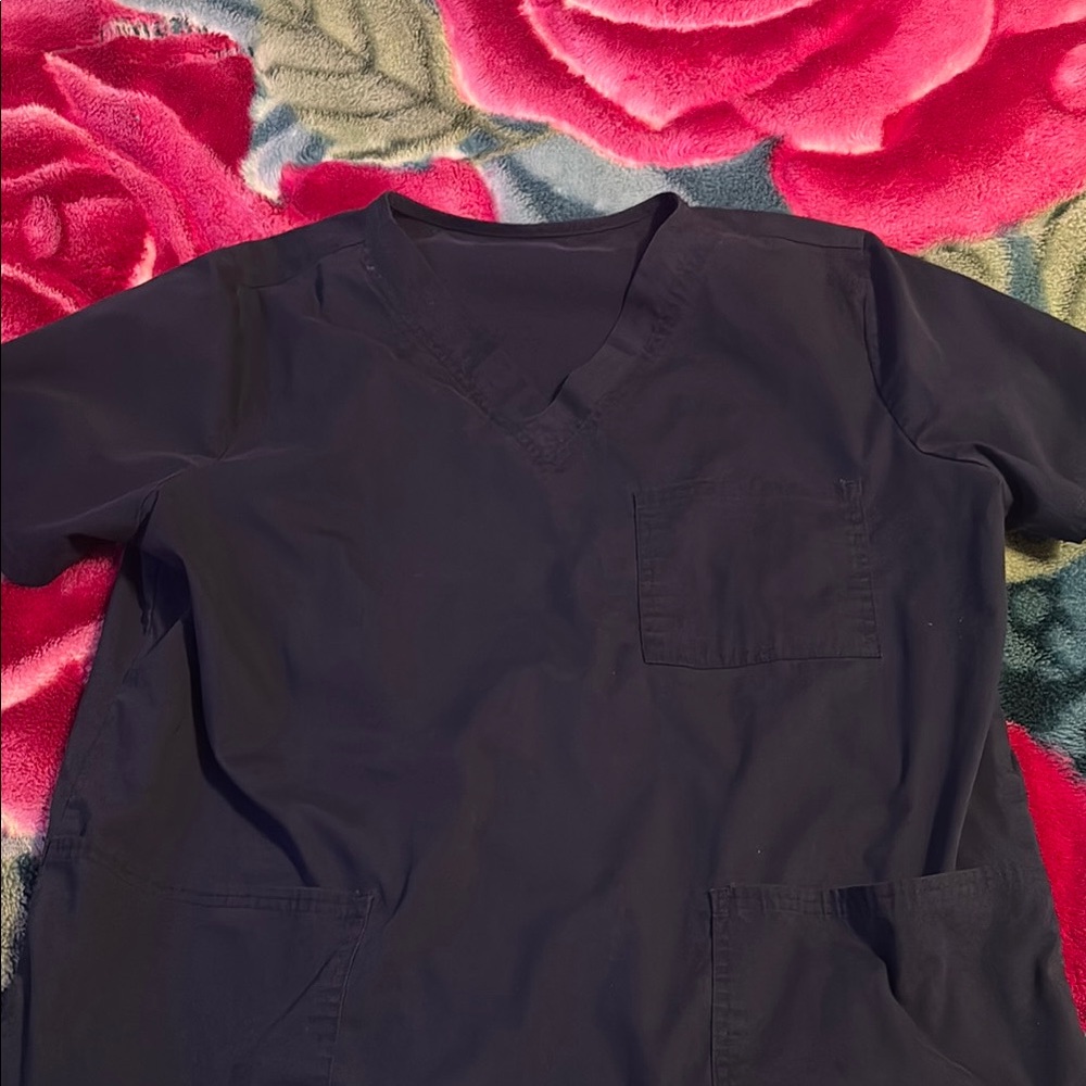 Scrubstar Women's Top in Navy Blue